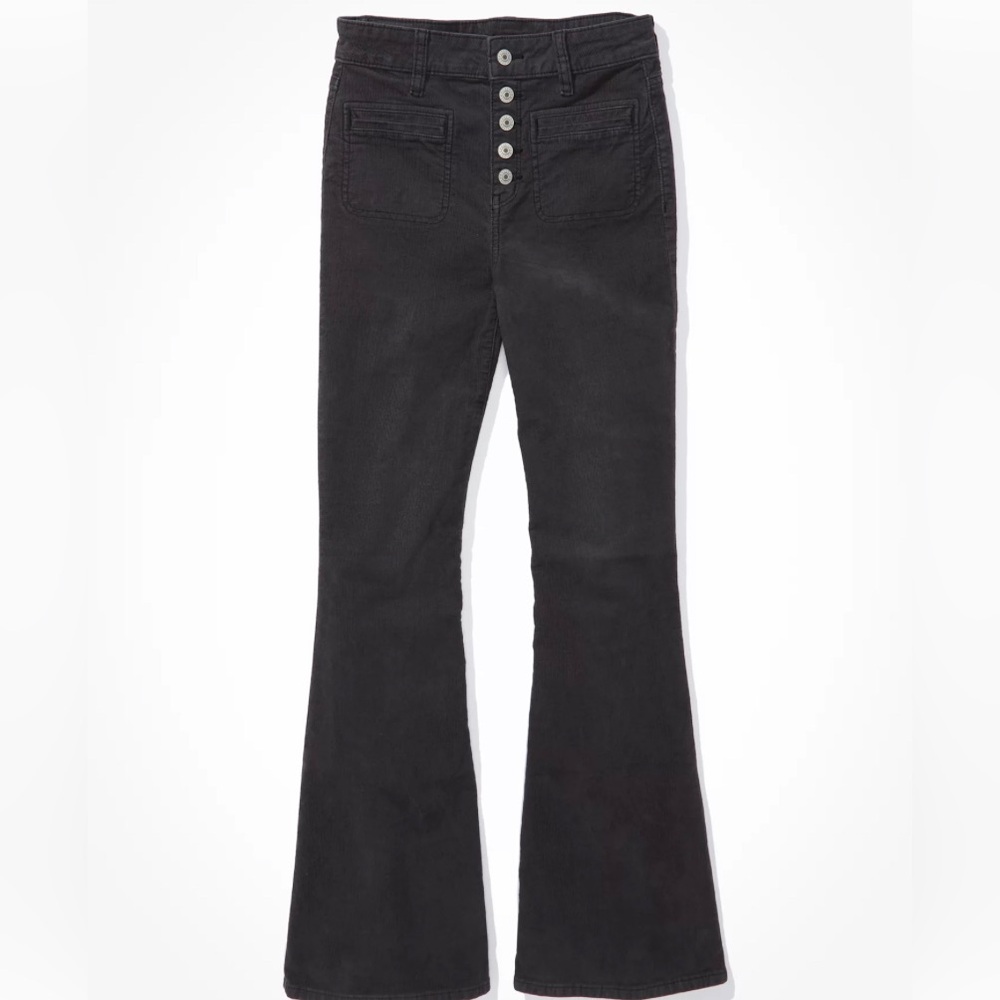 American Eagle flare corduroy pants